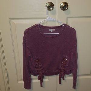Tops - Criss cross hoodie Tops - Criss cross hoodie